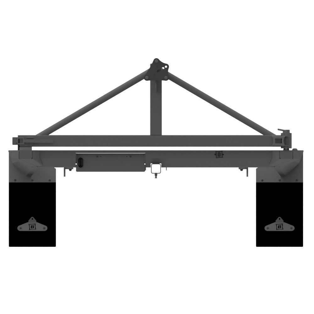 HILUX N70 / N80 QUARTER CHOP REAR BAR WITH SINGLE ARM TYRE SWING AWAY