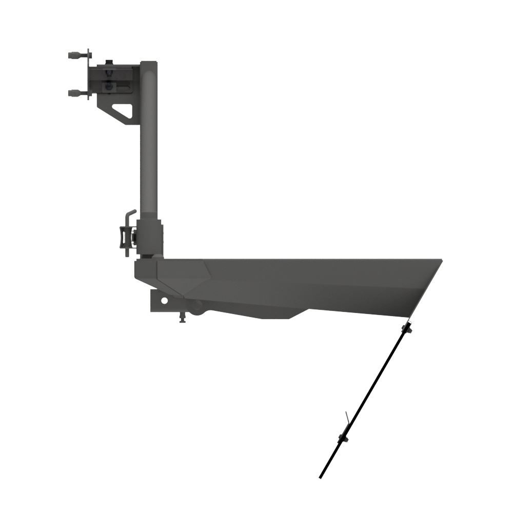 HILUX N70 / N80 QUARTER CHOP REAR BAR WITH SINGLE ARM TYRE SWING AWAY