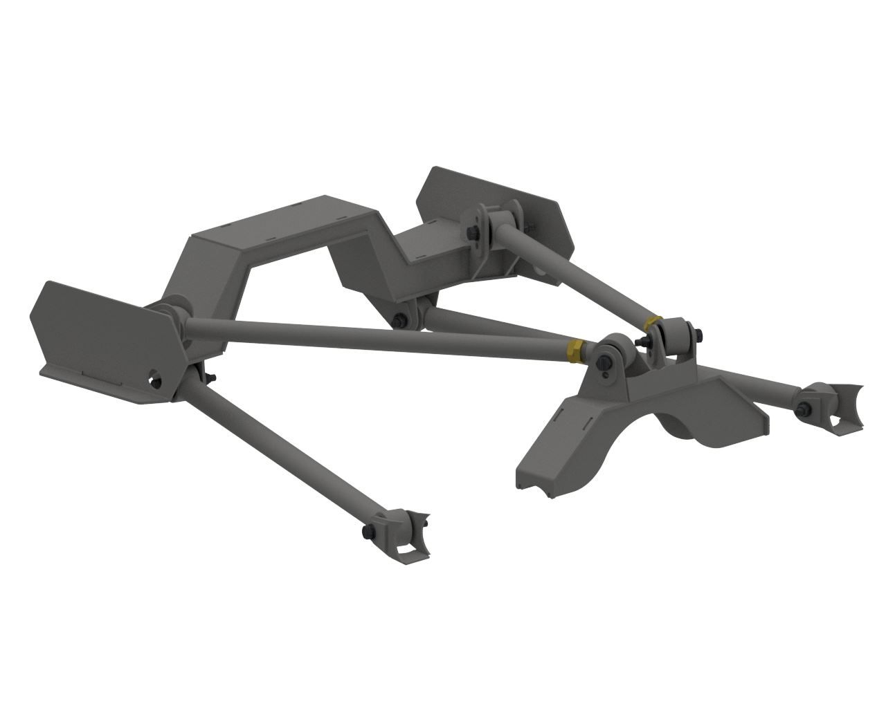 PATROL H233 REAR 4 LINK KIT GEN 2 DOUBLE TRIANGULATED