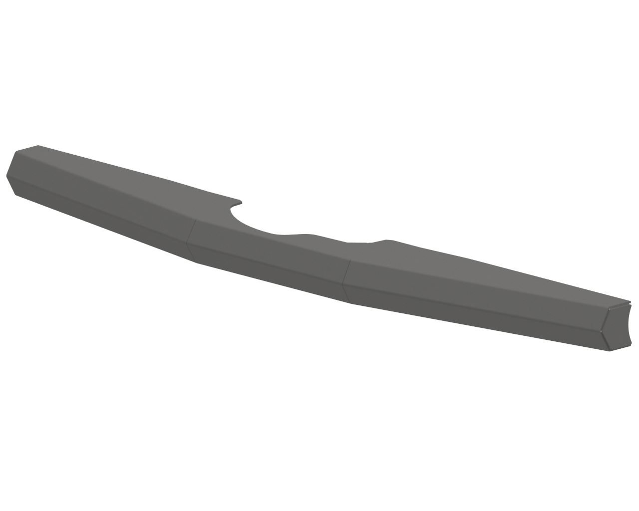 PATROL H233 REAR DIFF BRACE SUIT 4 LINK / NO PANHARD ROD