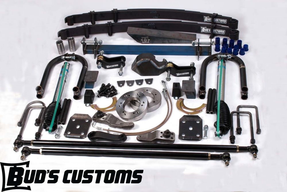 SOLID AXLE SWAP KIT PRE 2005 HILUX LEAF SPRINGS